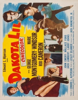 Dakota Lil movie poster (1950) wood print