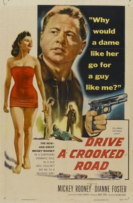 Drive a Crooked Road movie poster (1954) mug