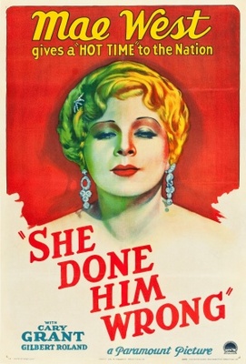 She Done Him Wrong movie poster (1933) t-shirt