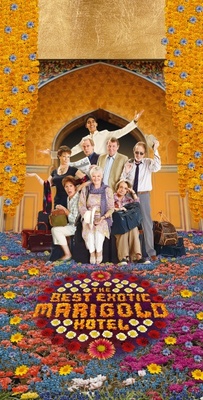 The Best Exotic Marigold Hotel movie poster (2011) wooden framed poster