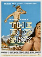 The Big Sky movie poster (1952) hoodie #635581