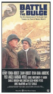 Battle of the Bulge movie poster (1965) wooden framed poster