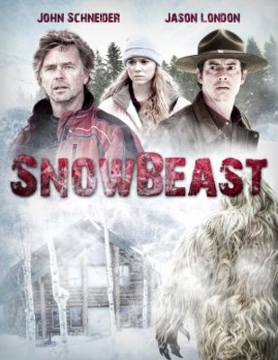 Snow Beast movie poster (2011) metal framed poster
