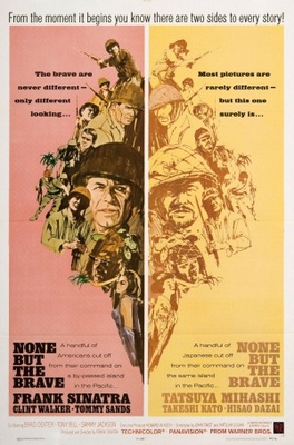 None But the Brave movie poster (1965) poster with hanger