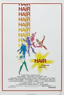 Hair movie poster (1979) wooden framed poster