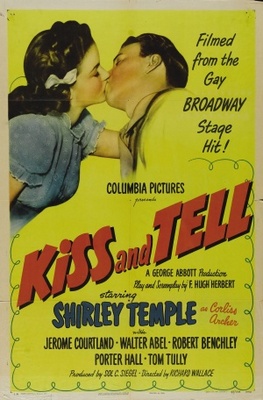 Kiss and Tell movie poster (1945) tote bag