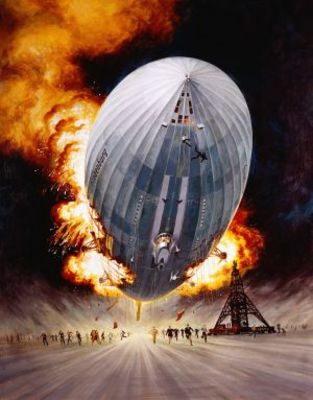 The Hindenburg movie poster (1975) metal framed poster