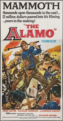 The Alamo movie poster (1960) canvas poster