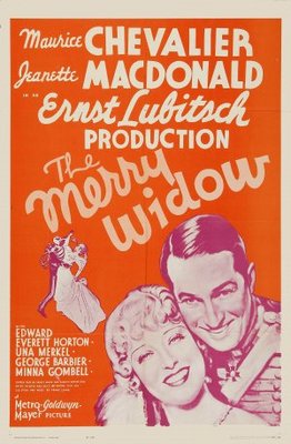 The Merry Widow movie poster (1934) poster with hanger