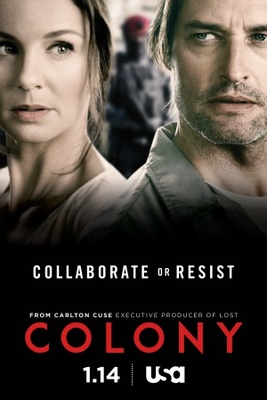 Colony movie poster (2015) poster with hanger