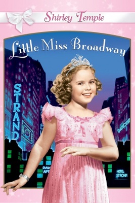 Little Miss Broadway movie poster (1938) metal framed poster