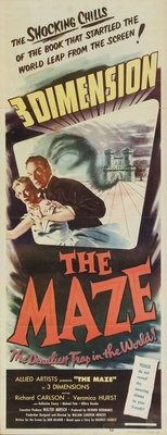 The Maze movie poster (1953) tote bag
