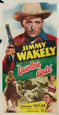 Lawless Code movie poster (1949) Stickers MOV_b3770668