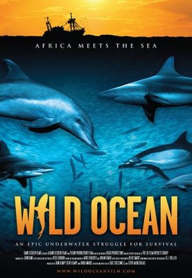 Wild Ocean 3D movie poster (2008) wooden framed poster