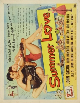 Summer Love movie poster (1958) Longsleeve T-shirt