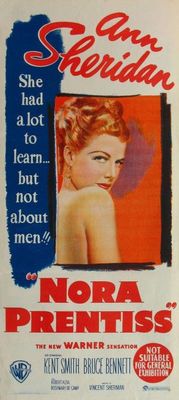 Nora Prentiss movie poster (1947) metal framed poster