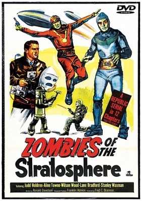 Zombies of the Stratosphere movie poster (1952) metal framed poster