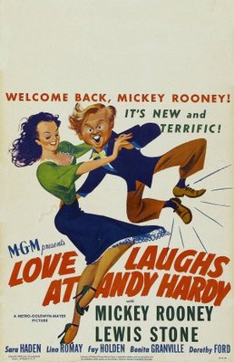 Love Laughs at Andy Hardy movie poster (1946) wooden framed poster