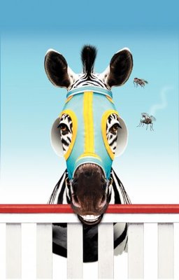 Racing Stripes movie poster (2005) canvas poster