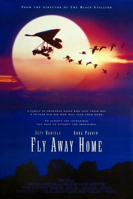 Fly Away Home movie poster (1996) poster with hanger