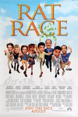 Rat Race movie poster (2001) metal framed poster