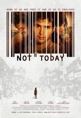 Not Today movie poster (2013) canvas poster