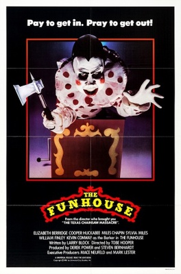 The Funhouse movie poster (1981) poster with hanger
