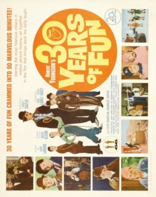 30 Years of Fun movie poster (1963) Poster MOV_b3e3ecd6