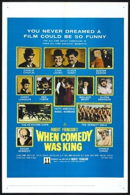 When Comedy Was King movie poster (1960) poster