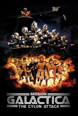 Mission Galactica: The Cylon Attack movie poster (1978) poster with hanger