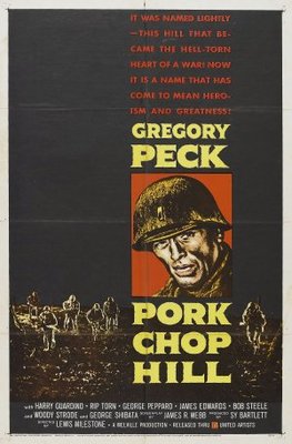 Pork Chop Hill movie poster (1959) pillow