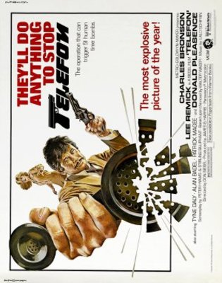 Telefon movie poster (1977) canvas poster