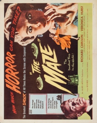 The Maze movie poster (1953) mouse pad