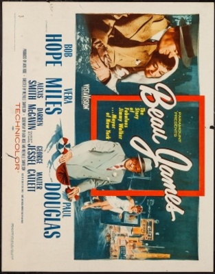 Beau James movie poster (1957) wooden framed poster