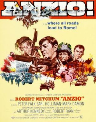 Anzio movie poster (1968) pillow