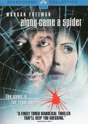 Along Came a Spider movie poster (2001) wood print