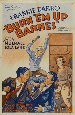Burn 'Em Up Barnes movie poster (1934) Mouse Pad MOV_b42715f4