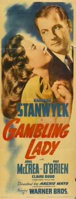 Gambling Lady movie poster (1934) poster with hanger
