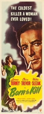 Born to Kill movie poster (1947) wooden framed poster