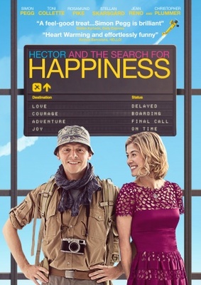 Hector and the Search for Happiness movie poster (2014) wooden framed poster