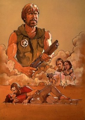 Lone Wolf McQuade movie poster (1983) canvas poster