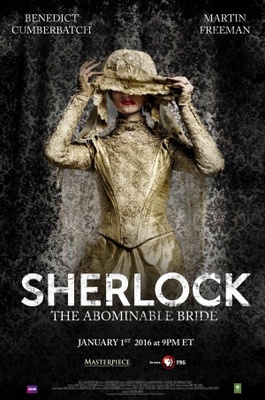 Sherlock movie poster (2010) wood print