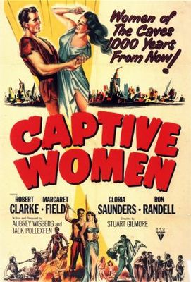 Captive Women movie poster (1952) metal framed poster