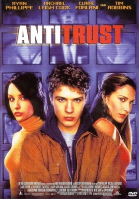 Antitrust movie poster (2001) wooden framed poster