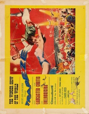 Trapeze movie poster (1956) tote bag