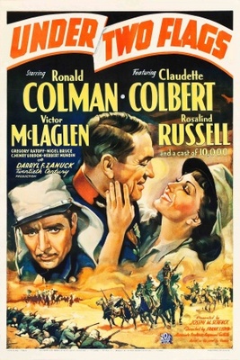 Under Two Flags movie poster (1936) wood print