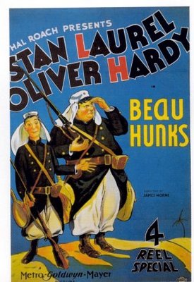Beau Hunks movie poster (1931) Stickers MOV_b46469b3