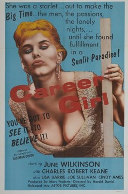 Career Girl movie poster (1960) poster with hanger