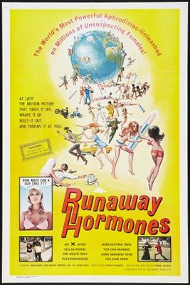 Runaway Hormones movie poster (1972) Stickers MOV_b47dde9c