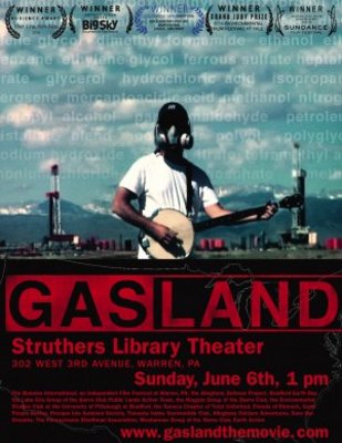 GasLand movie poster (2010) metal framed poster